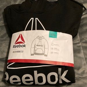 Brand New Black Hoodie Sweatshirt Mens XL Reebok
